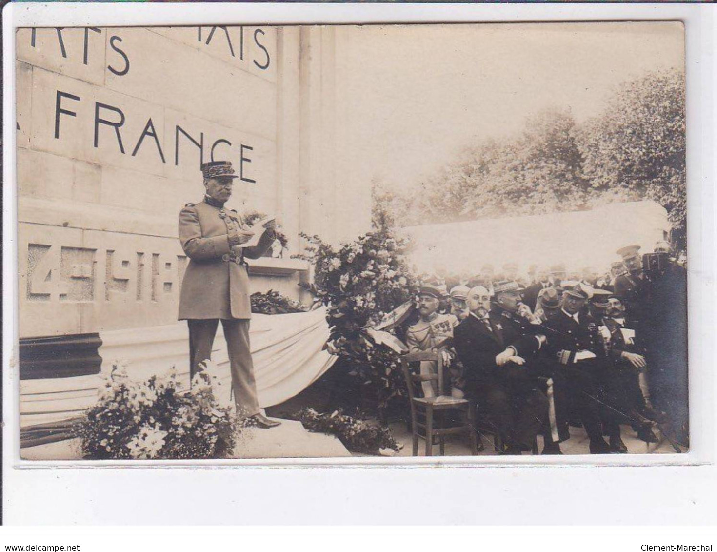 BOULOGNE-sur-MER: 4CPA, Inauguration Du Monument Aux Morts - Très Bon état - Boulogne Sur Mer