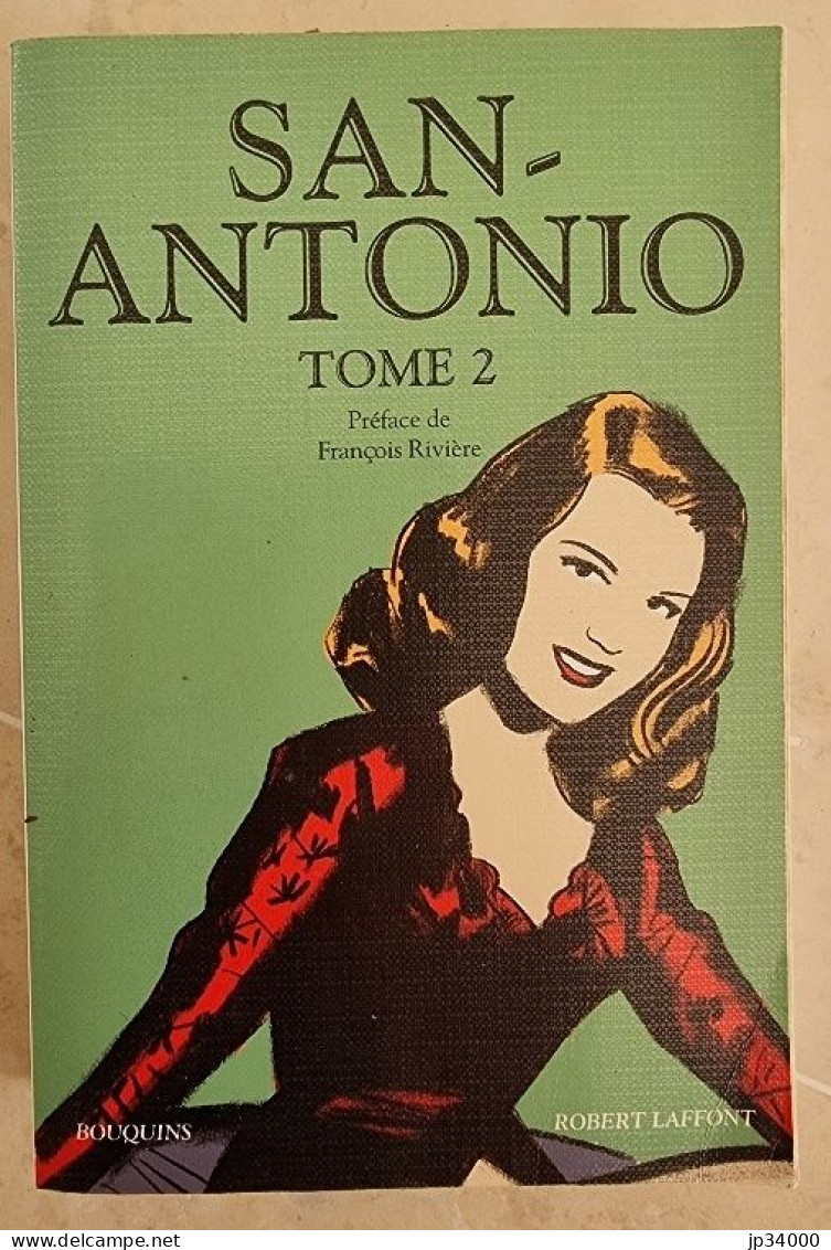 San Antonio: lot de 3 tomes tous différents - collection Bouquins (Tome 1+2+5)