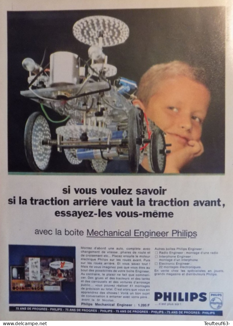 Publicité De Presse ; Jeu électronique Philips - Publicités