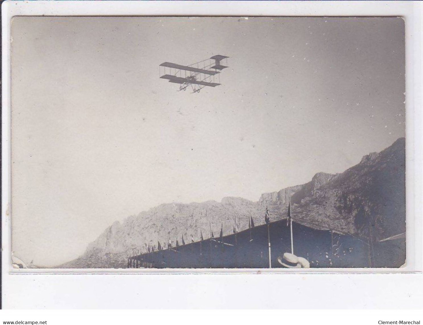 AVIATION: ITALIE: NAPLES et PALERME: lot de 16CPA, meeting, texte (Kinet Daniel) - très bon état