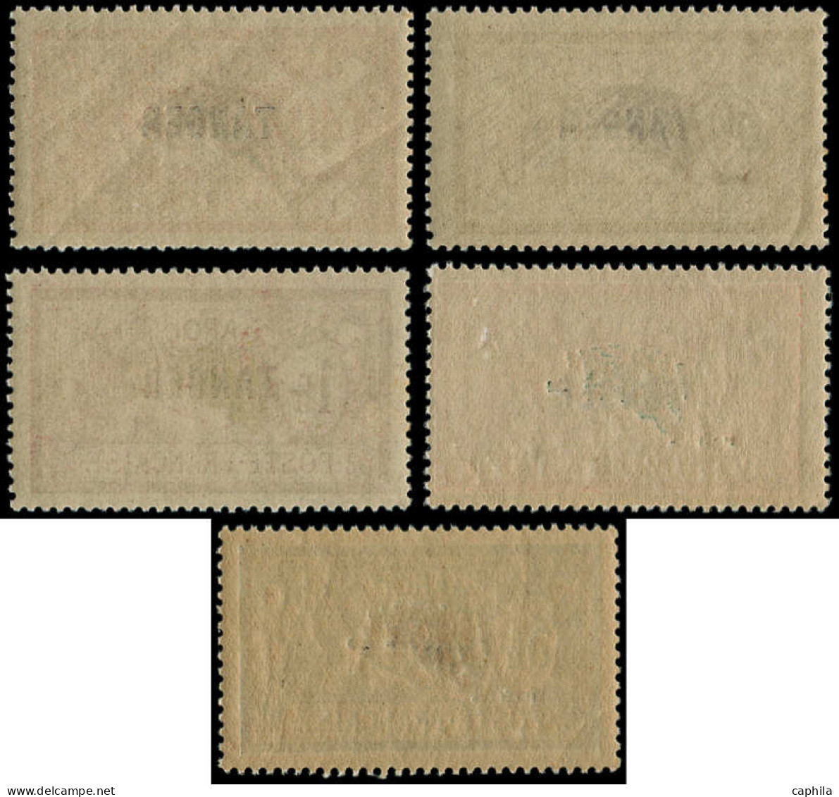 ** MAROC - Poste - 92/93 + 95/97, 5 Valeurs: Merson - Unused Stamps