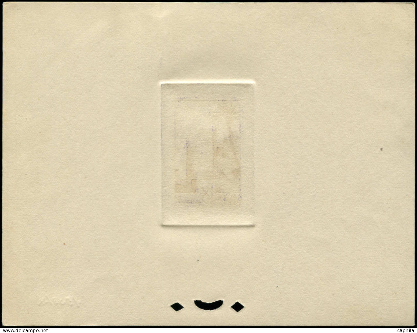 EPT MAROC - Poste - 263, épreuve D'atelier En Violet (n° 1503): Ouarzazate, Palmiers - Unused Stamps