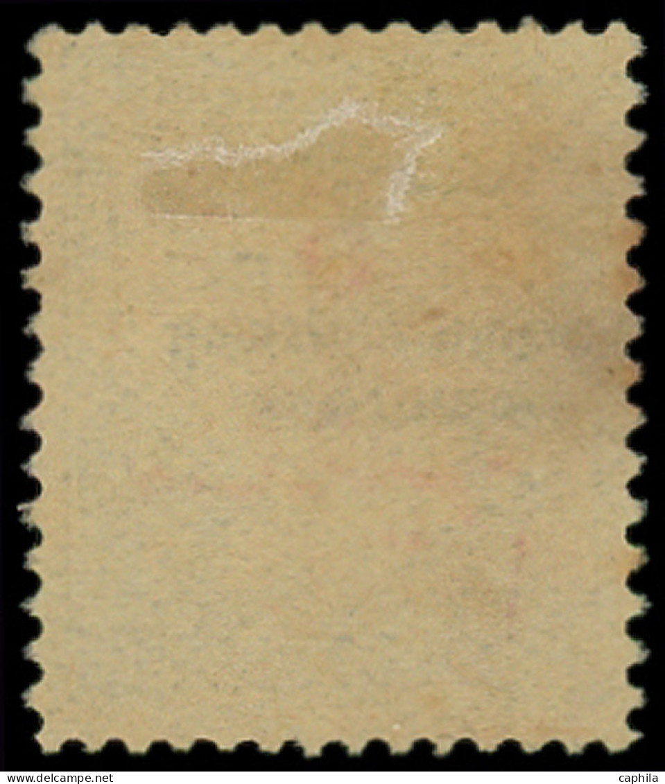 (*) MAROC - Taxe - 18a, Double Surcharge "Protectorat" (oxydation): 5 S. 5c. Bleu - Other & Unclassified