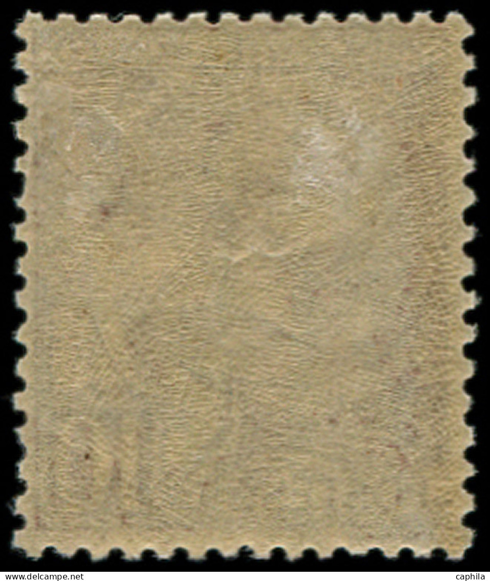 * MONACO - Poste - 14, Centrage Correct: 10c. Lilas-brun S. Jaune - Unused Stamps