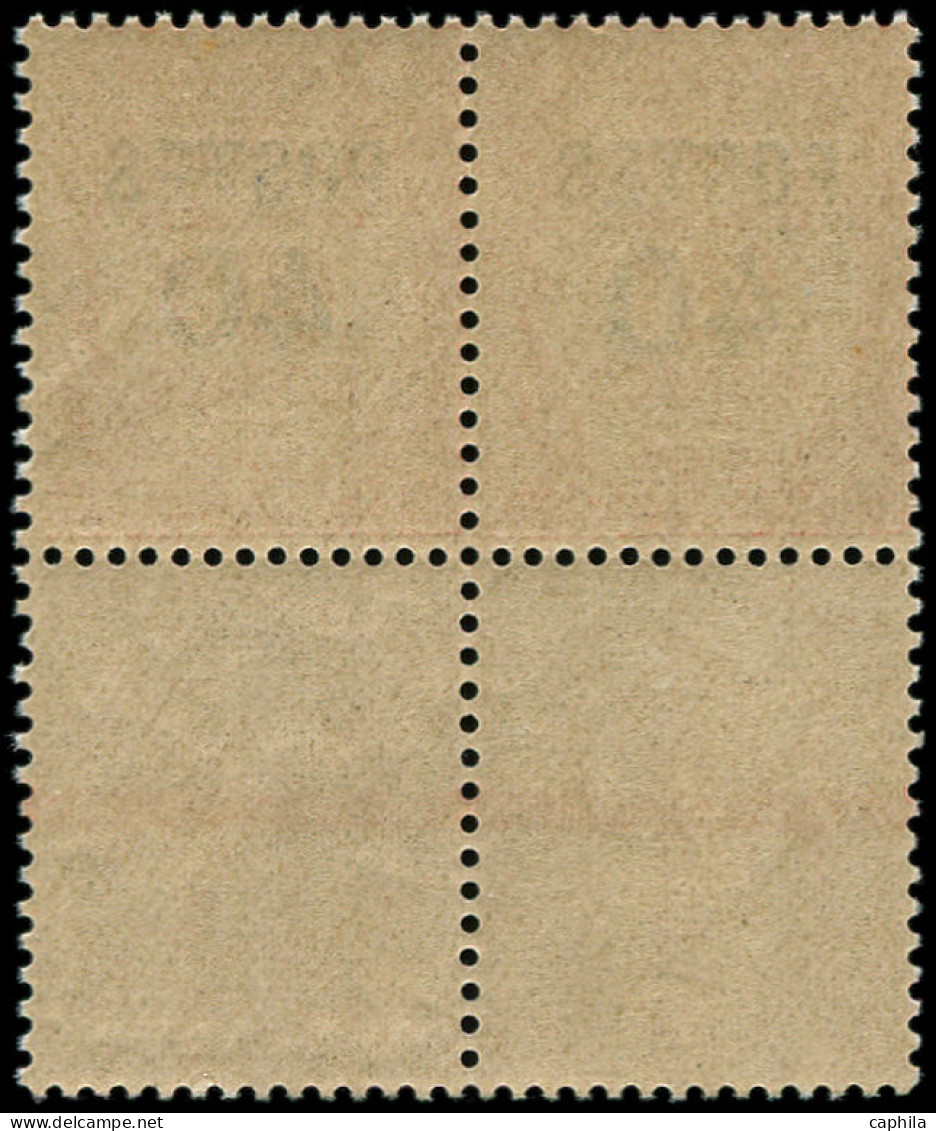 ** MONACO - Poste - 146/46a, En Paire, 1 Exemplaire Petit Zéro: 40c. S. 60c. Rouge - Unused Stamps