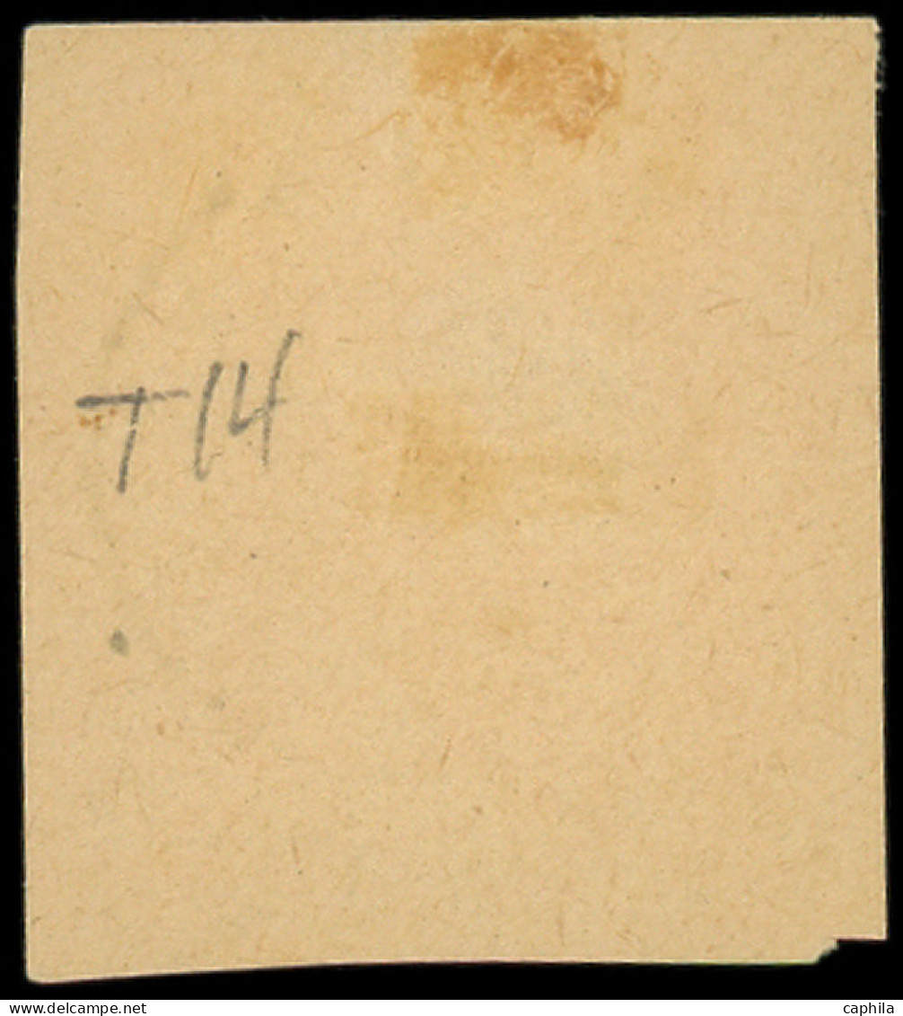 O NOSSI-BE - Taxe - 14, Type IV Sur Petit Fragment, Signé Brun: 25c/25c. Vert - Other & Unclassified