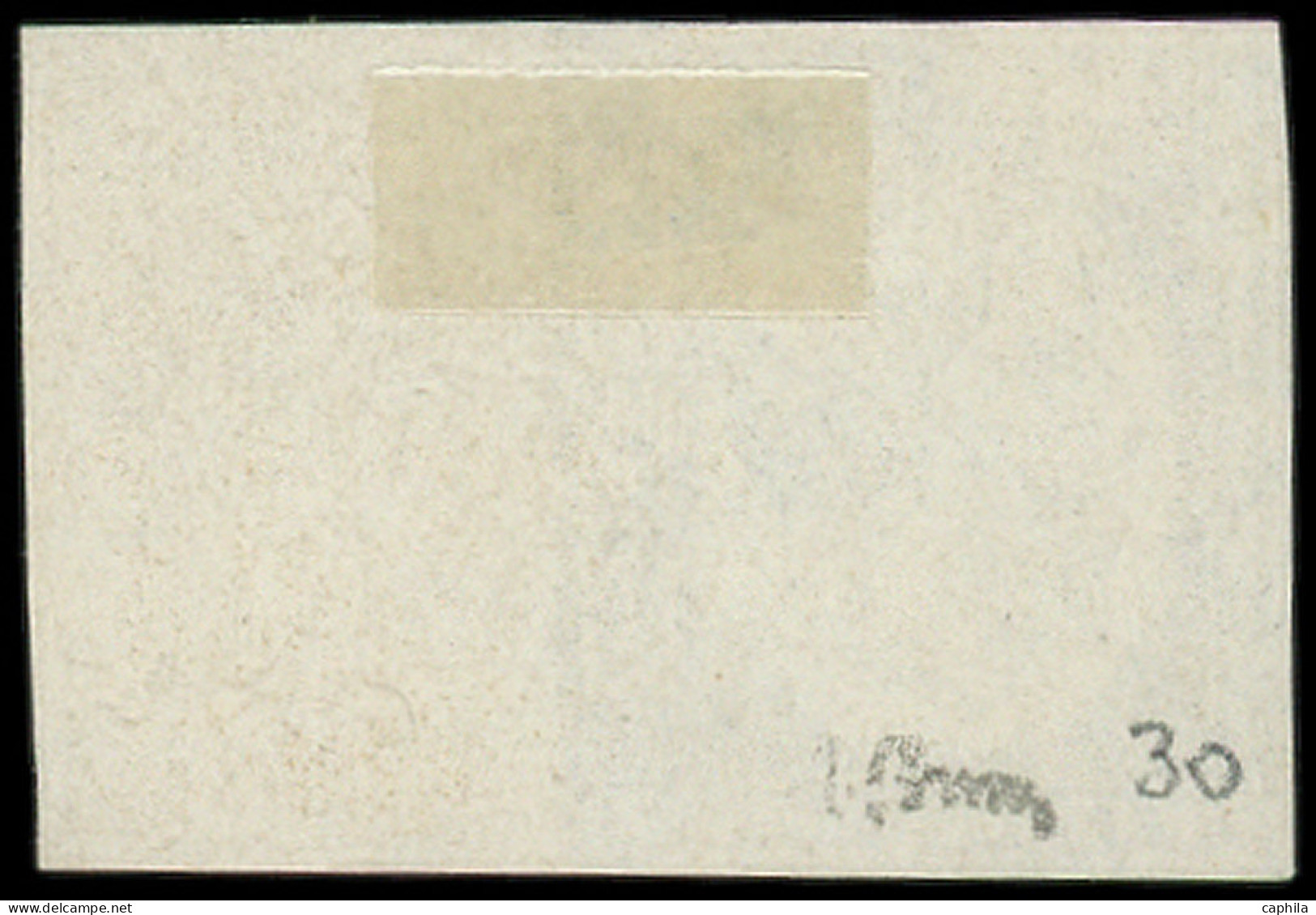 (*) NOUVELLE-CALEDONIE - Poste - 1, Signé Brun, Grand Bord De Feuille: Triquérat - Unused Stamps