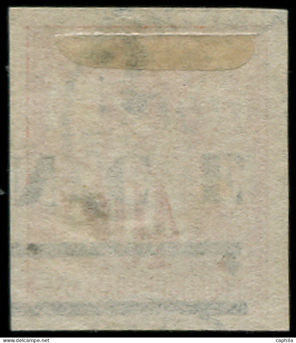 O NOUVELLE-CALEDONIE - Poste - 6a, Surcharge Renversée, 2 Barres En Bas: 5 S. 40c. Rouge - Used Stamps