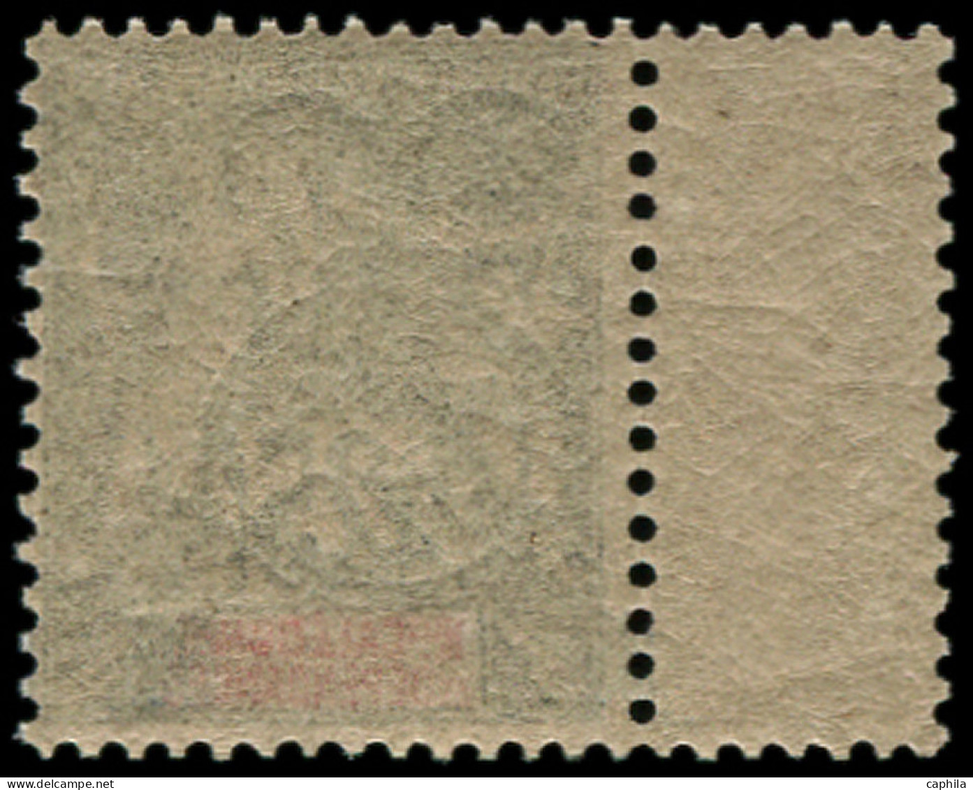 ** NOUVELLE-CALEDONIE - Poste - 87, Surcharge Du Cinquantenaire à Cheval, Bdf: 20c. S. 25c. Noir S. Rose (Maury) - Unused Stamps