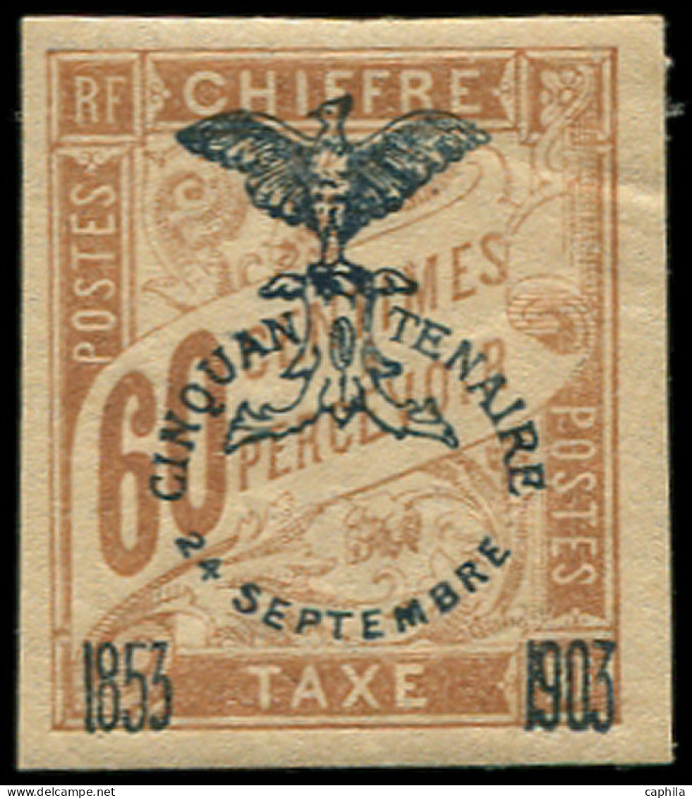 * NOUVELLE-CALEDONIE - Taxe - 13, Belles Marges: 60c. Brun S. Chamois - Timbres-taxe