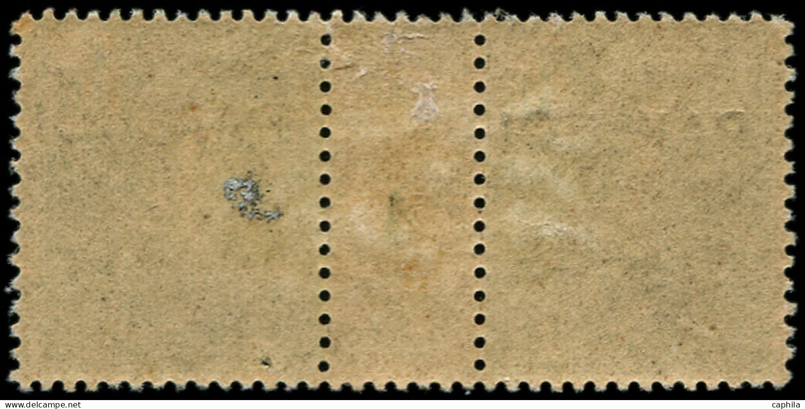 * PAKHOI - Poste - 30, Paire Millésime "4", Tirage 120: 1f. Olive - Unused Stamps