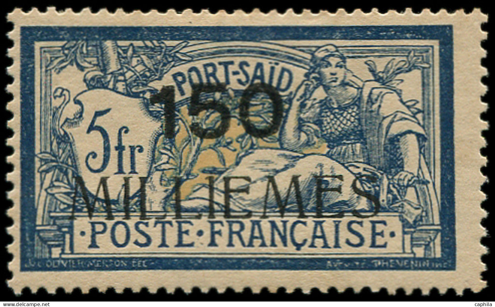 * PORT-SAID - Poste - 48a, "1" Au Lieu De "I" 150m. S. 5f. Merson - Neufs