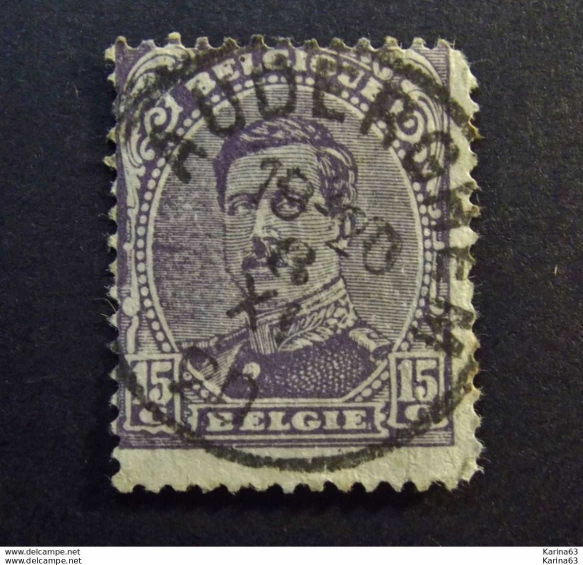 Belgie Belgique - 1915 - COB/OBP 139  -  1 Value  - Obl/ Gestempeld - Auderghem - 1920 - 1915-1920 Albert I