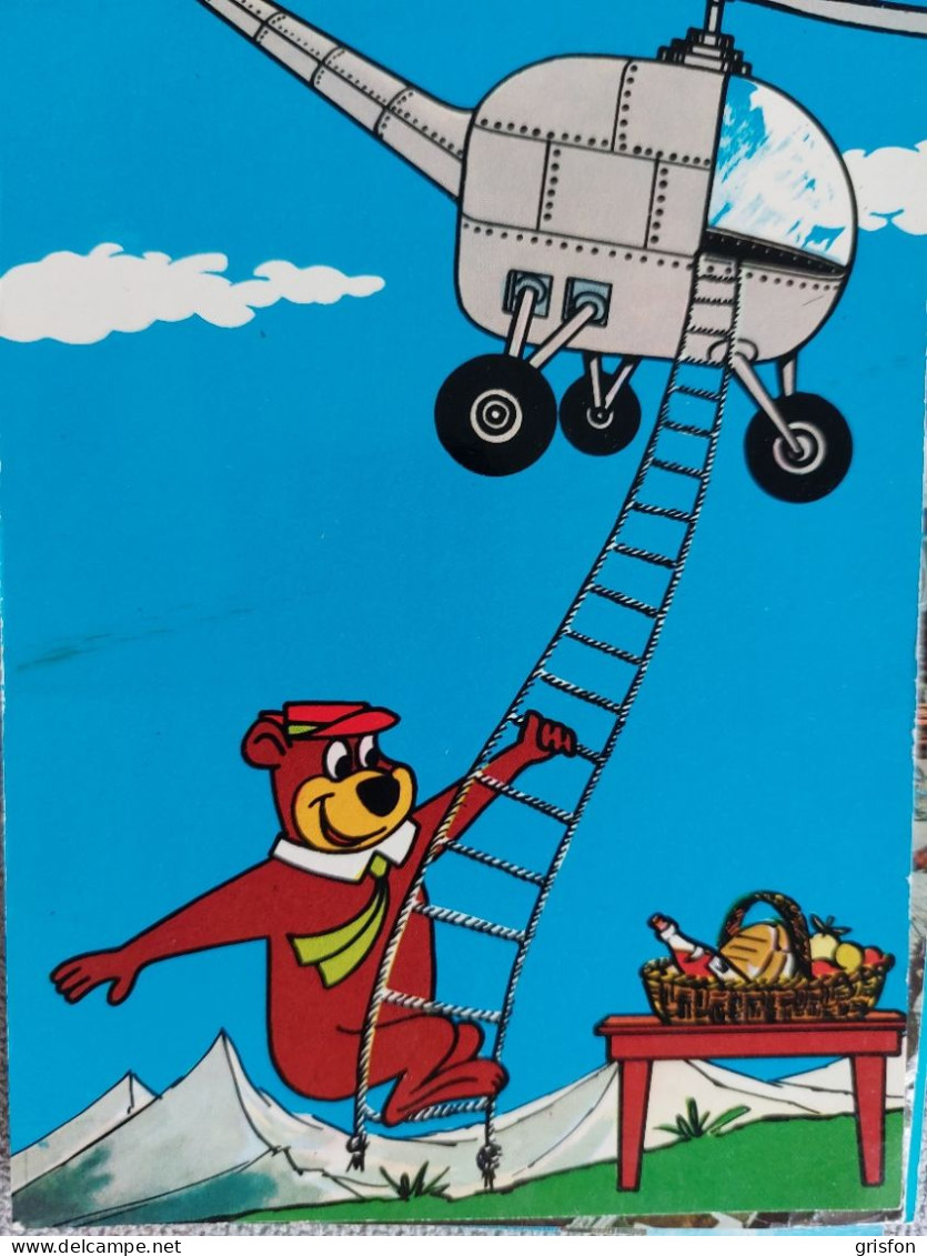 Yogi Bear Ourson Helicopter Hanna Barbera  1968 - Märchen, Sagen & Legenden