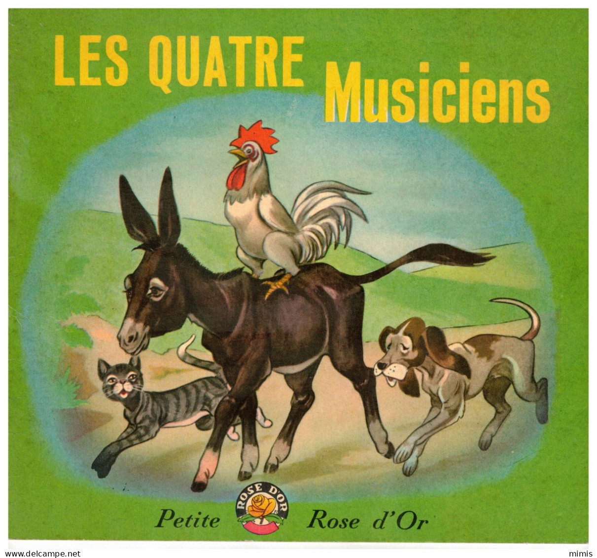 Petite Rose D'Or          Les Quatre Musiciens    N° 9   1961    Edition AZUR - Autres & Non Classés