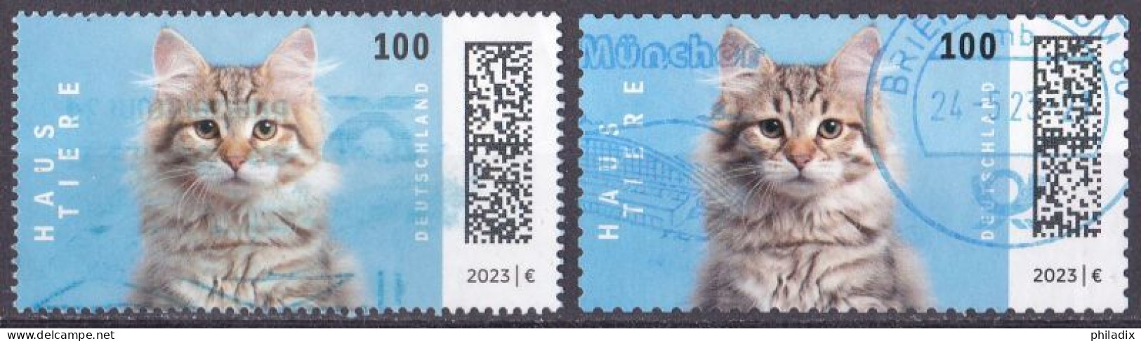 BRD 2023 Mi. Nr. 3748 + 3751 O/used (BRD1-7) - Used Stamps