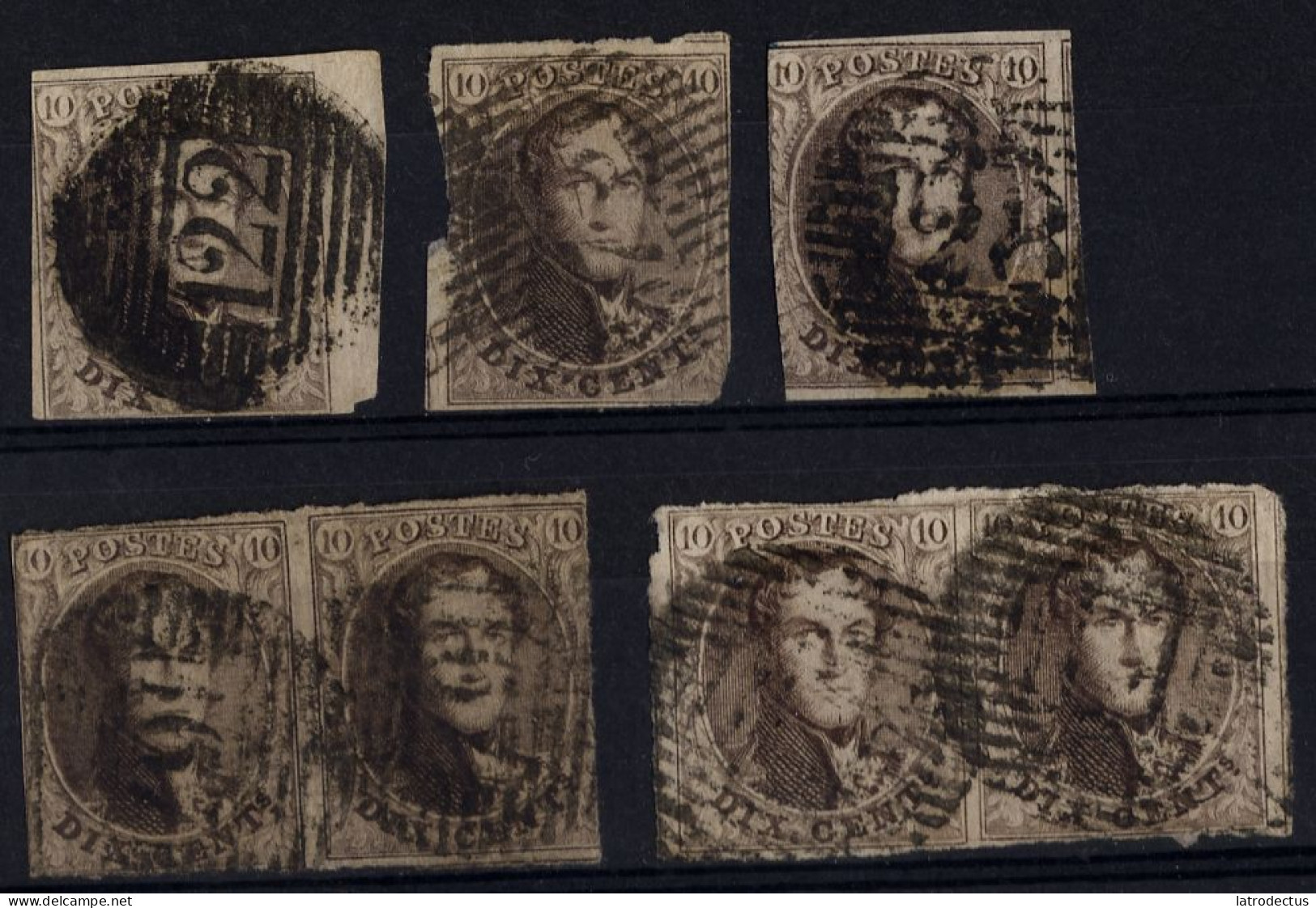 1861 - Nr 10 - Dix Cents (°) - 1858-1862 Medallions (9/12)