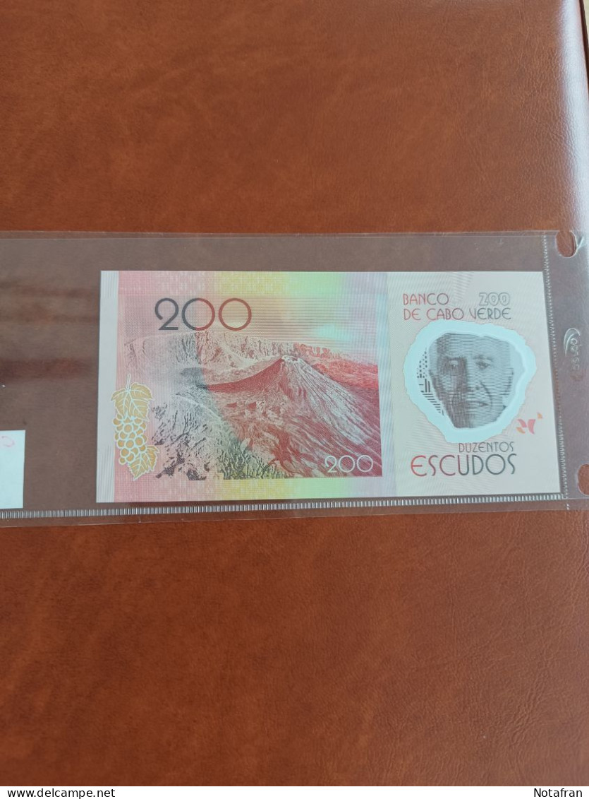 Billete 200 Escudos Polimero 2014 - Capo Verde