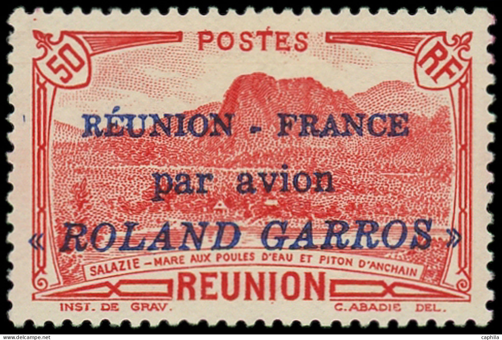 * REUNION - Poste Aérienne - 1, Très Frais: Rolland Garros - Other & Unclassified
