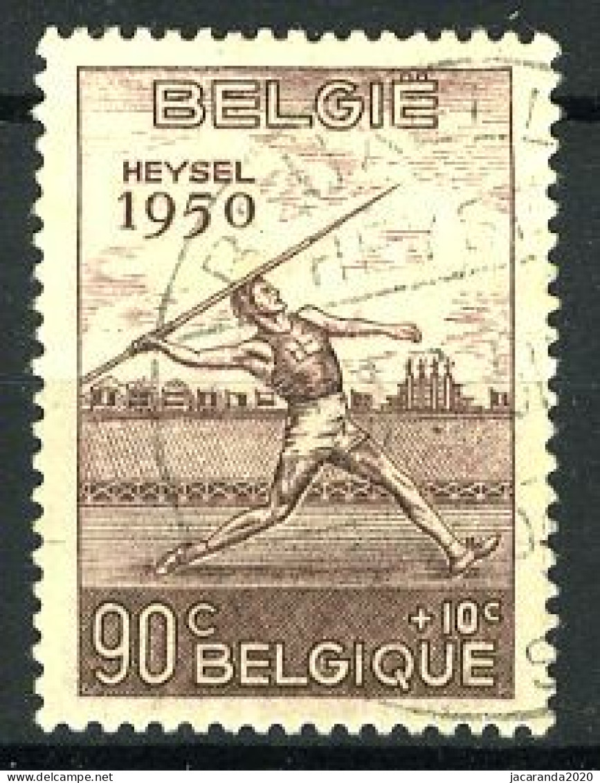 België 828 - Europese Atletiekkampioenschappen - Sport - Speerwerpen - Gestempeld - Oblitéré - Used - Oblitérés