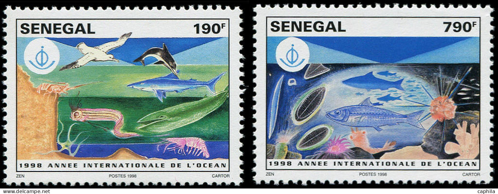 ** SENEGAL - Poste - 1285AB/AC, Année Inter. De L'océan - Senegal (1960-...)