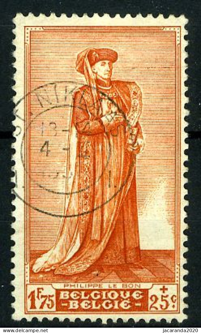 België 818 - Antitering - Bloemen - Portretten Van De Senaat IV - Gestempeld - Oblitéré - Used - Gebraucht