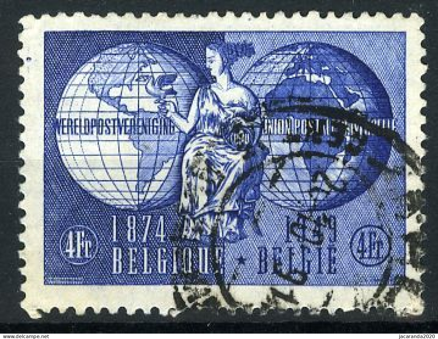 België 812 - 75 Jaar Wereldpostunie - U.P.U. - 75 Ans De L'Union Postale Universelle - Gestempeld - Oblitéré - Used - Oblitérés