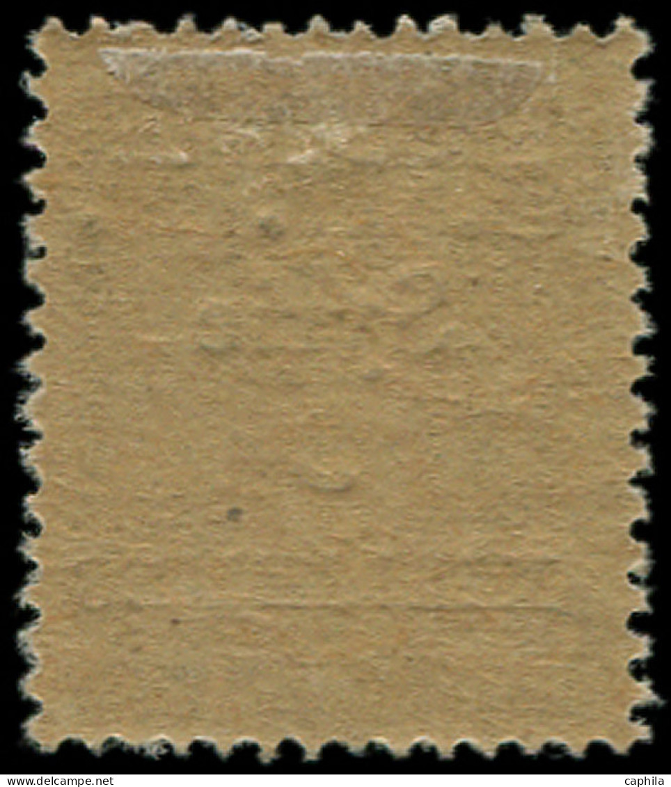 * SYRIE - Poste - 27d, "s" Renversé: 3m. S.  5c. Semeuse Vert - Unused Stamps