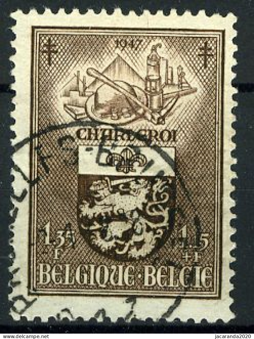 België 758 -Antitering - Wapenschilden Van Belgische Steden II - Charleroi - Gestempeld - Oblitéré - Used - Used Stamps