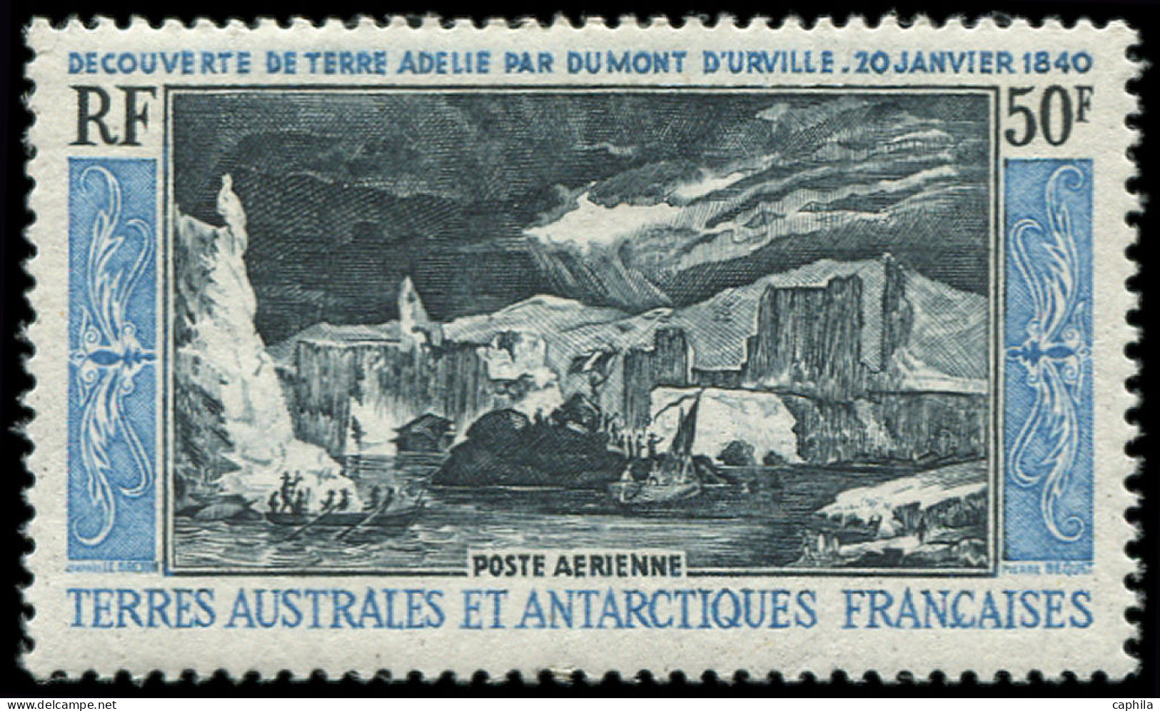 ** TERRES AUSTRALES - Poste Aérienne - 8, 50f. Terre Adélie - Otros & Sin Clasificación
