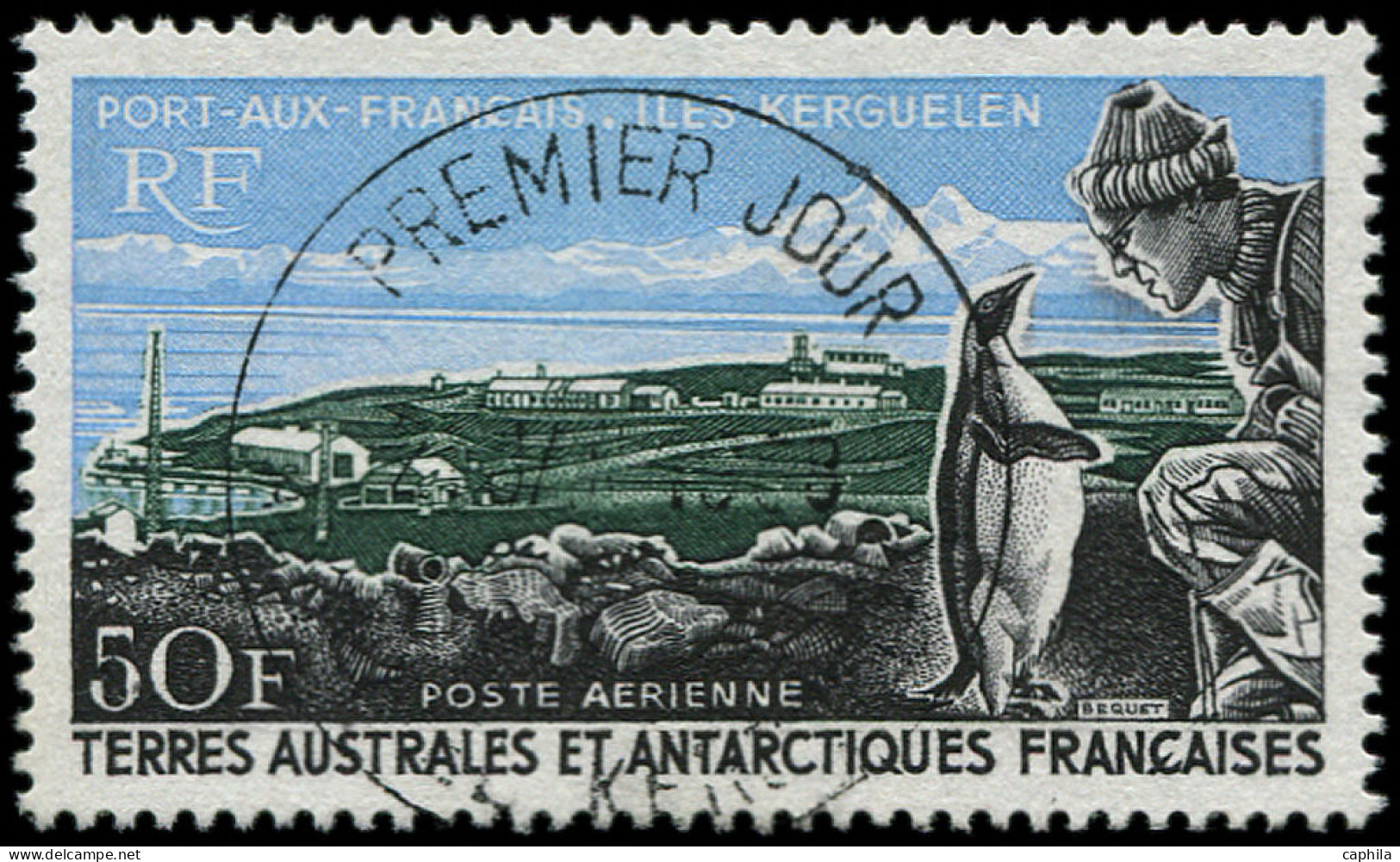 O TERRES AUSTRALES - Poste Aérienne - 14, Port-Aux-Français - Poste Aérienne