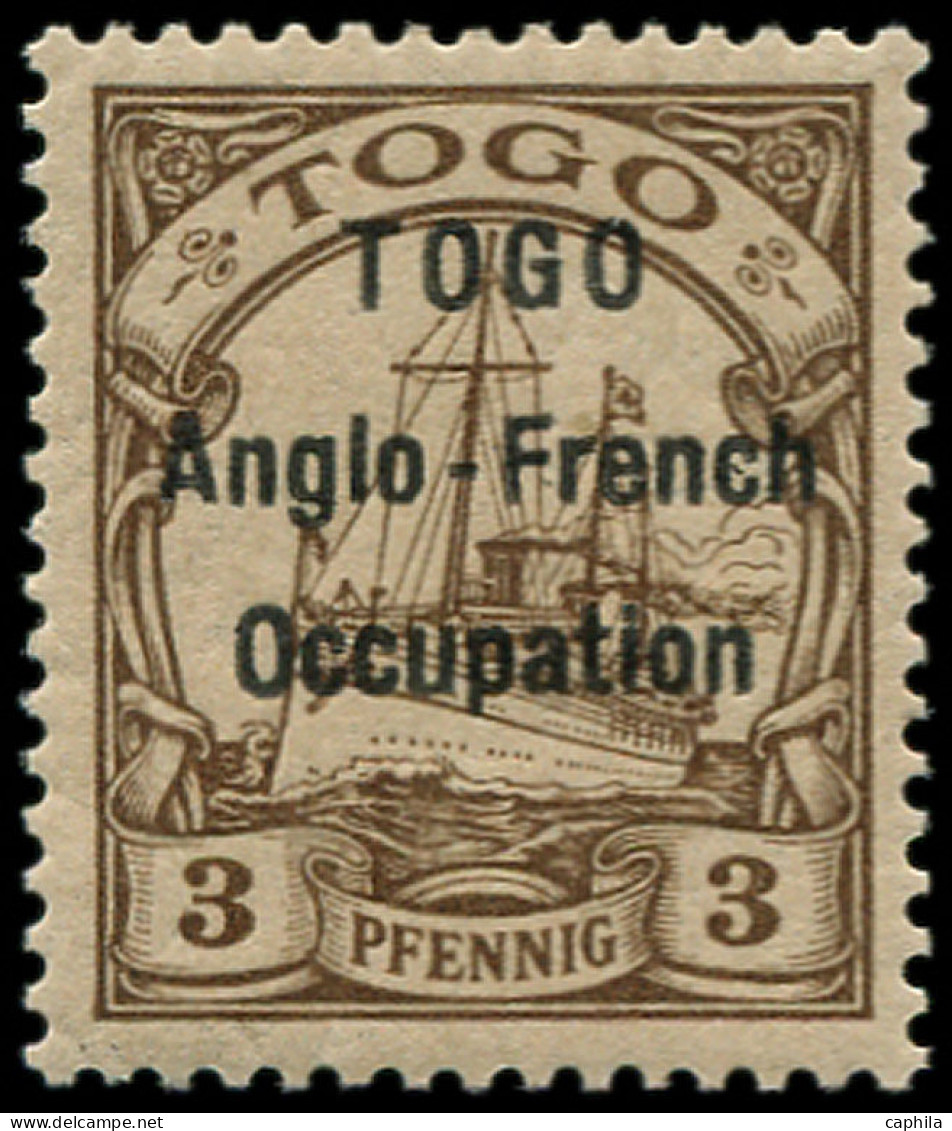 * TOGO - Poste - 30, Type I, Signé Calves - Unused Stamps