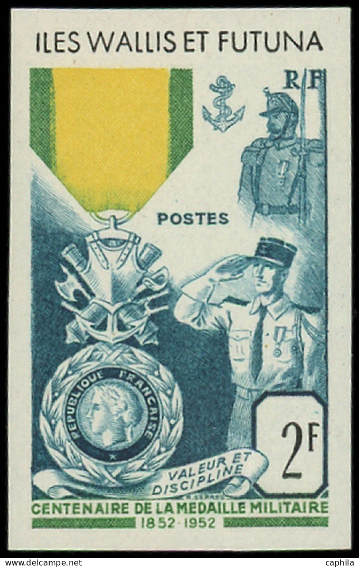 ** WALLIS & FUTUNA - Poste - 156a, Non Dentelé: Médaille Militaire - Unused Stamps