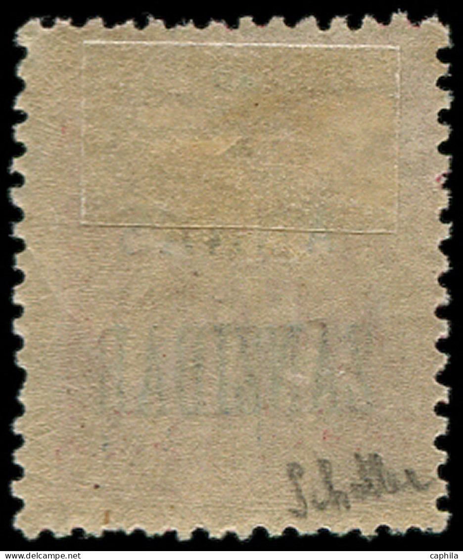 * ZANZIBAR - Poste - 27, Signé Scheller, Petit "A" à Annas: 5a S. 50c. - Unused Stamps