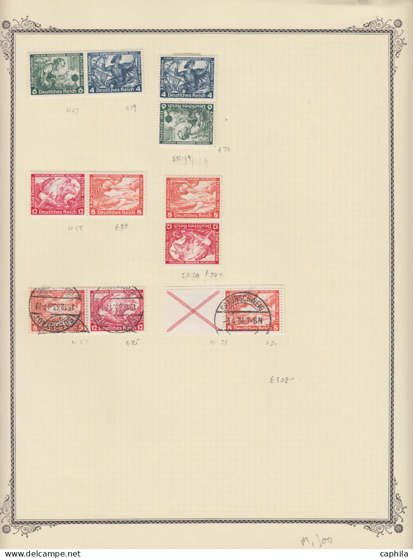 */O ALLEMAGNE - Lots & Collections - Belle collection 1946/1955, RFA neufs complet - Berlin neuf - Bizone séries complèt