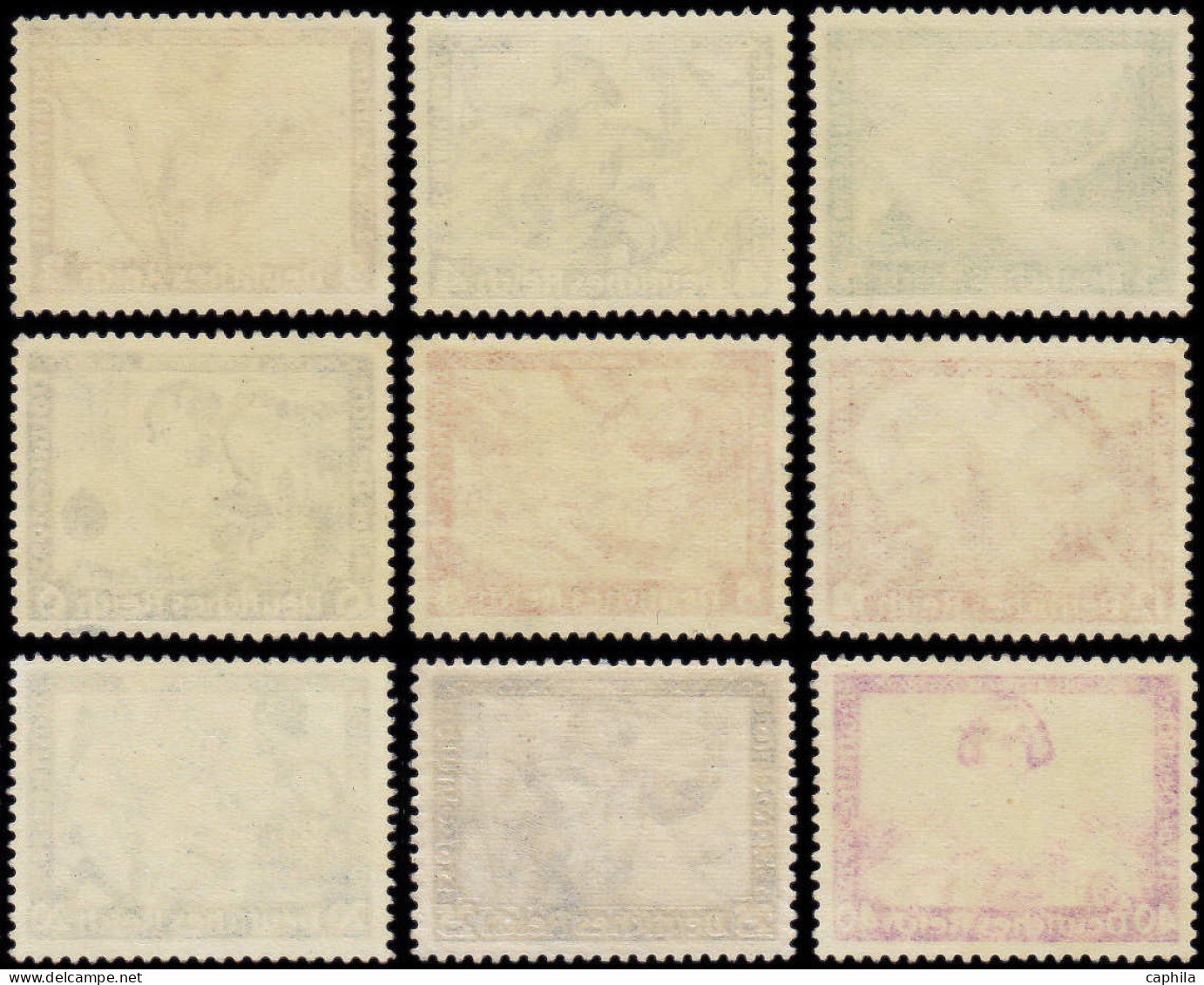 ** ALLEMAGNE EMPIRE - Poste - 470/78, Complet: Wagner - Unused Stamps