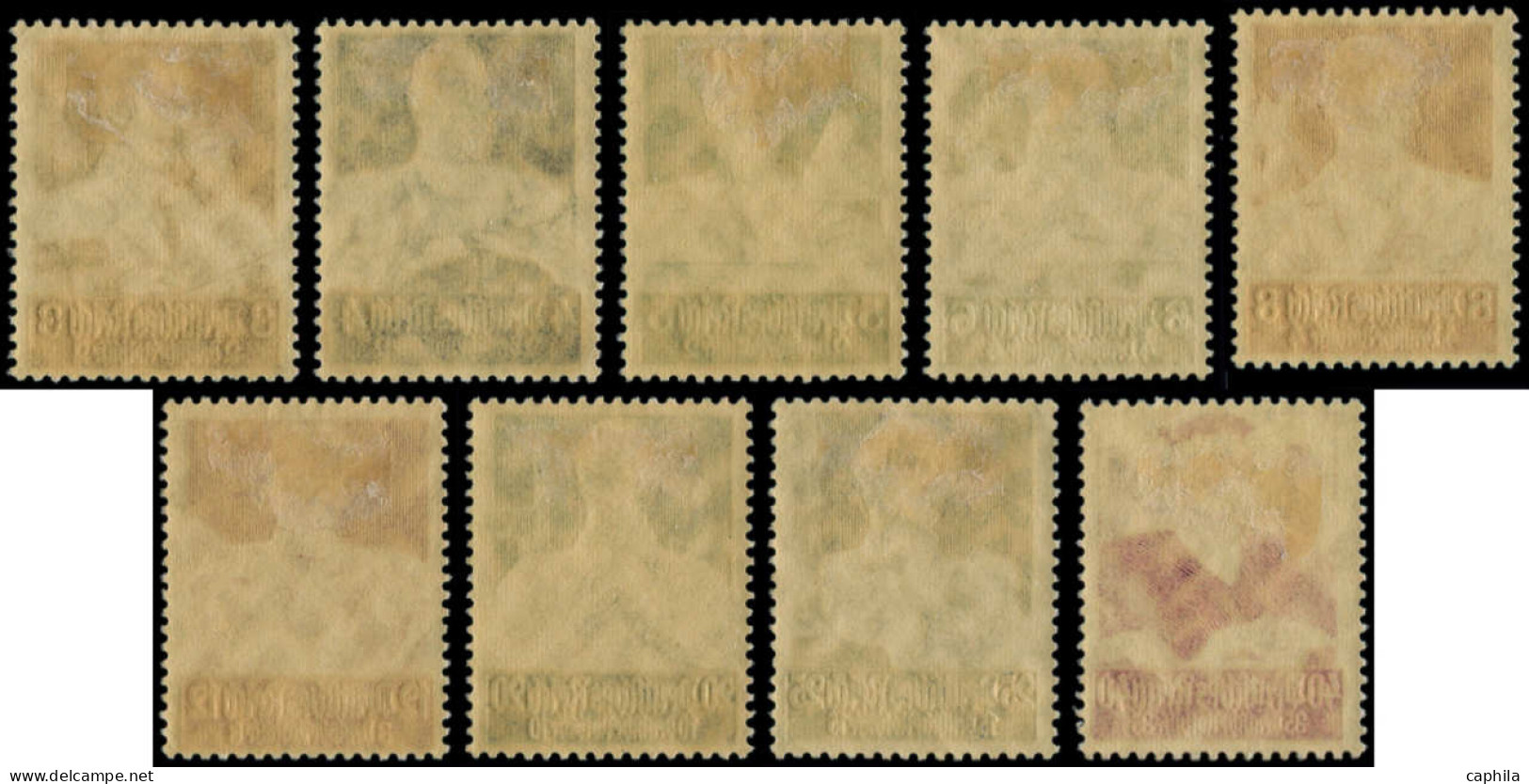 * ALLEMAGNE EMPIRE - Poste - 513/21, Complet 9 Valeurs - Unused Stamps