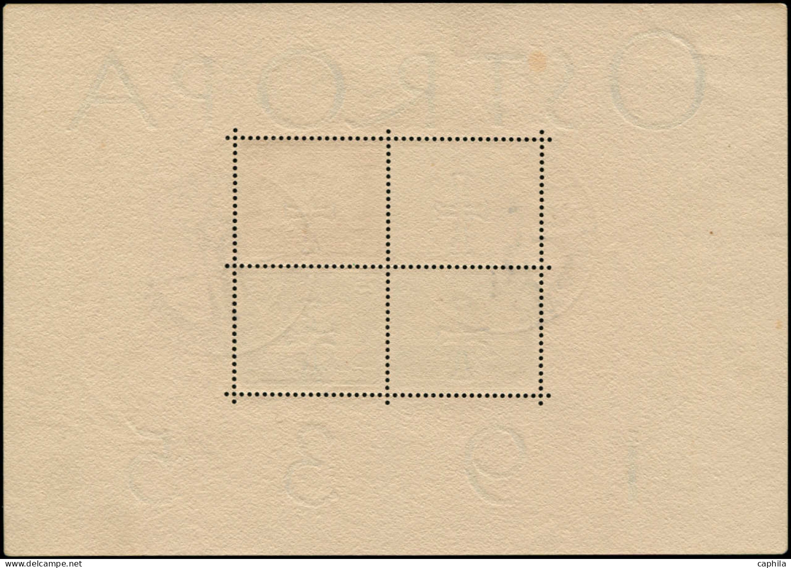 O ALLEMAGNE EMPIRE - Blocs Feuillets - 3, Oblitéré 1935, OSTROPA 1935 - Blocks & Sheetlets