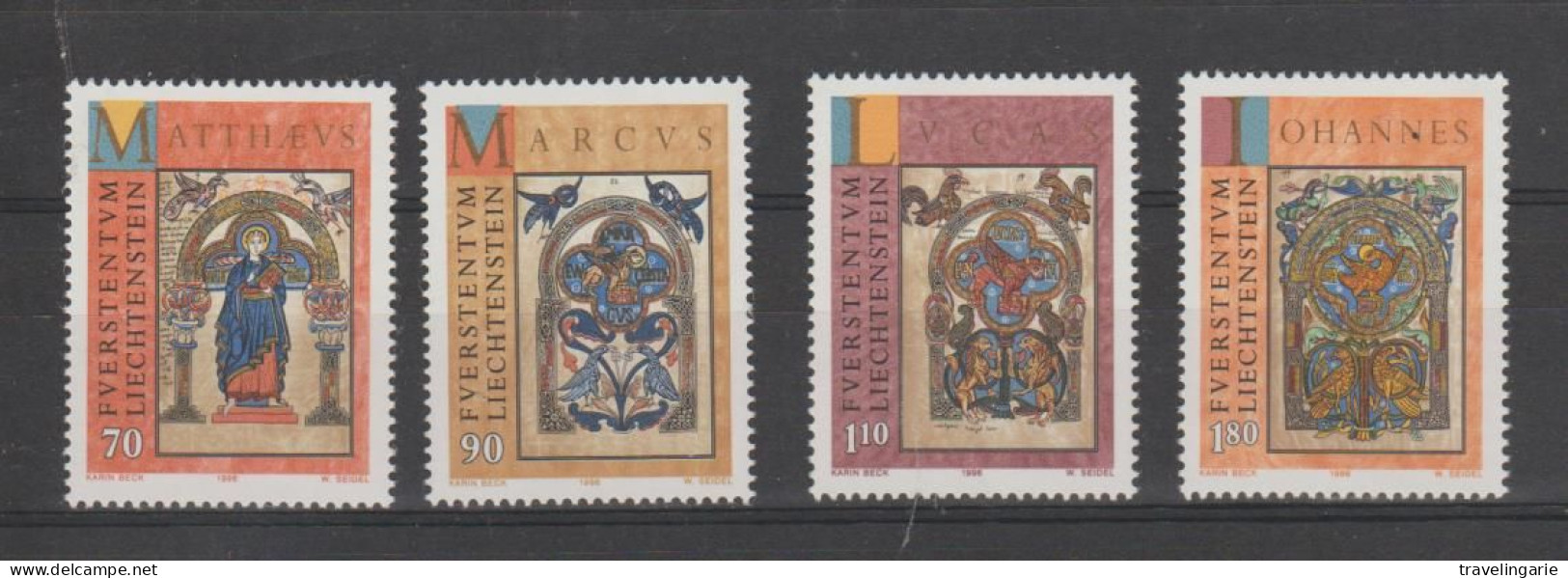 Liechtenstein 1996 Kerstmis ** MNH - Unused Stamps