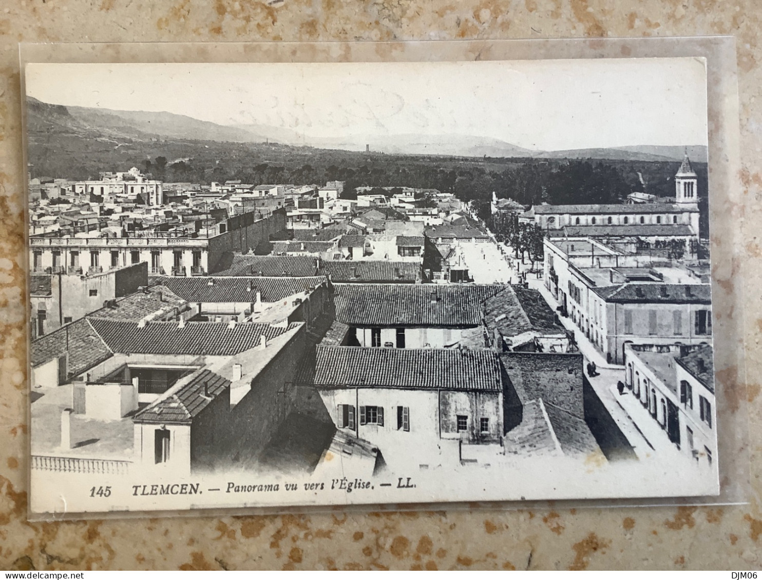 ALGERIE: Tlemcen " Panorama Vu Vers L église " - Tlemcen