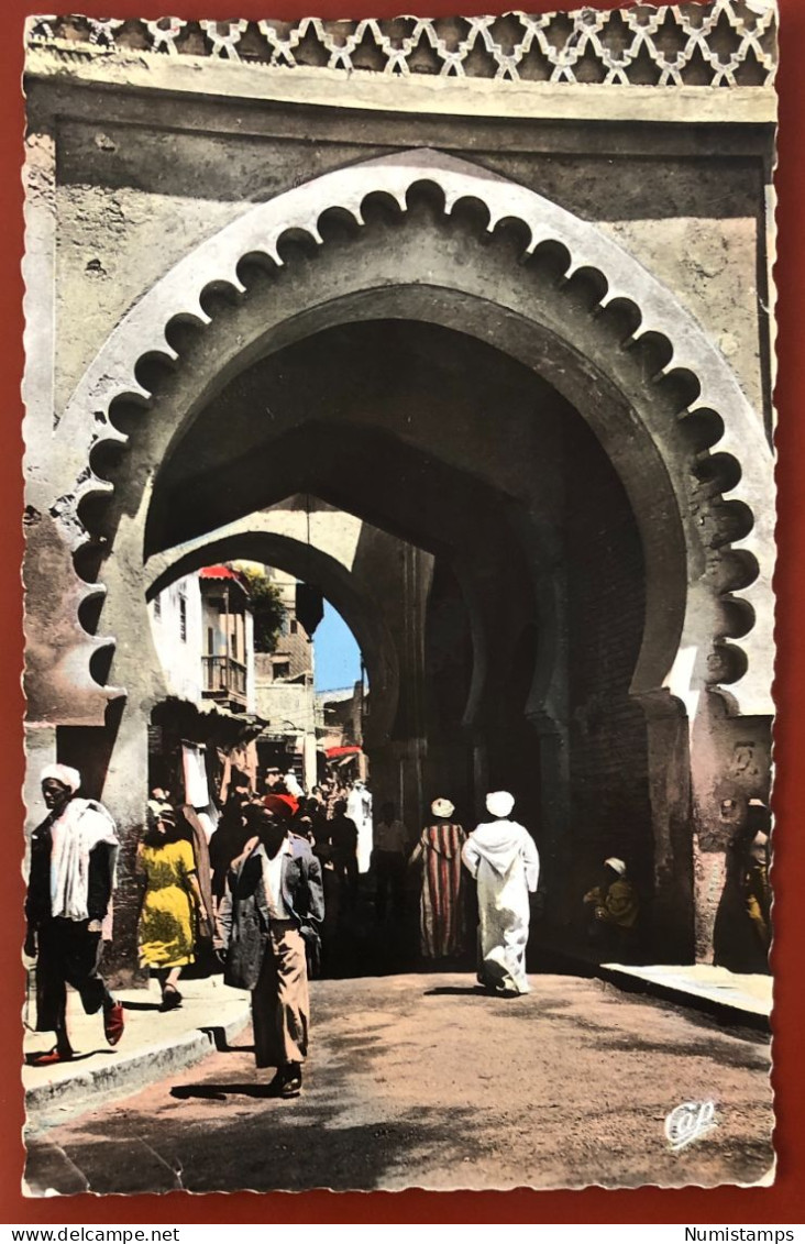 FES - Bab Smarine - Semmarin Medina Gate - Marocco - 1963 (c840) - Fez