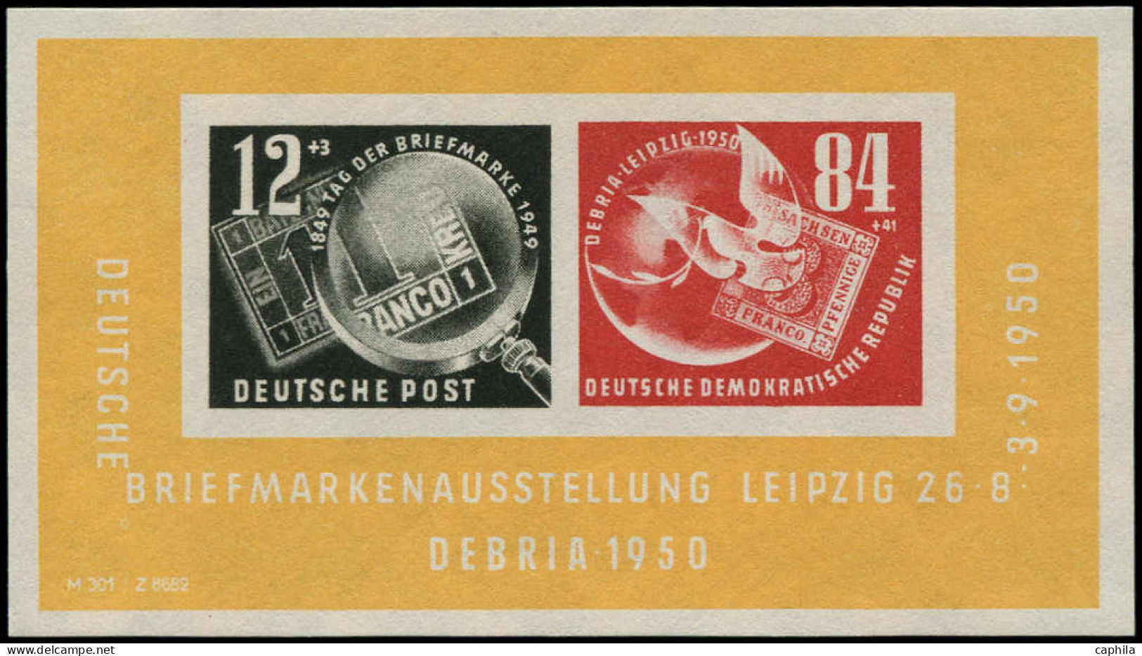 ** ALLEMAGNE - DDR - Blocs Feuillets - 1, Exposition Philatélique De Leipzig - Other & Unclassified
