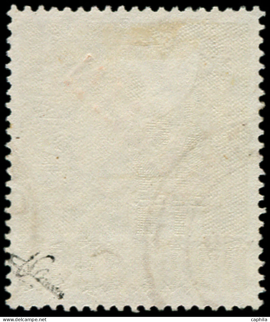 O ALLEMAGNE BERLIN - Poste - 17, Signé Brun: 1m. Surcharge Rouge - Used Stamps