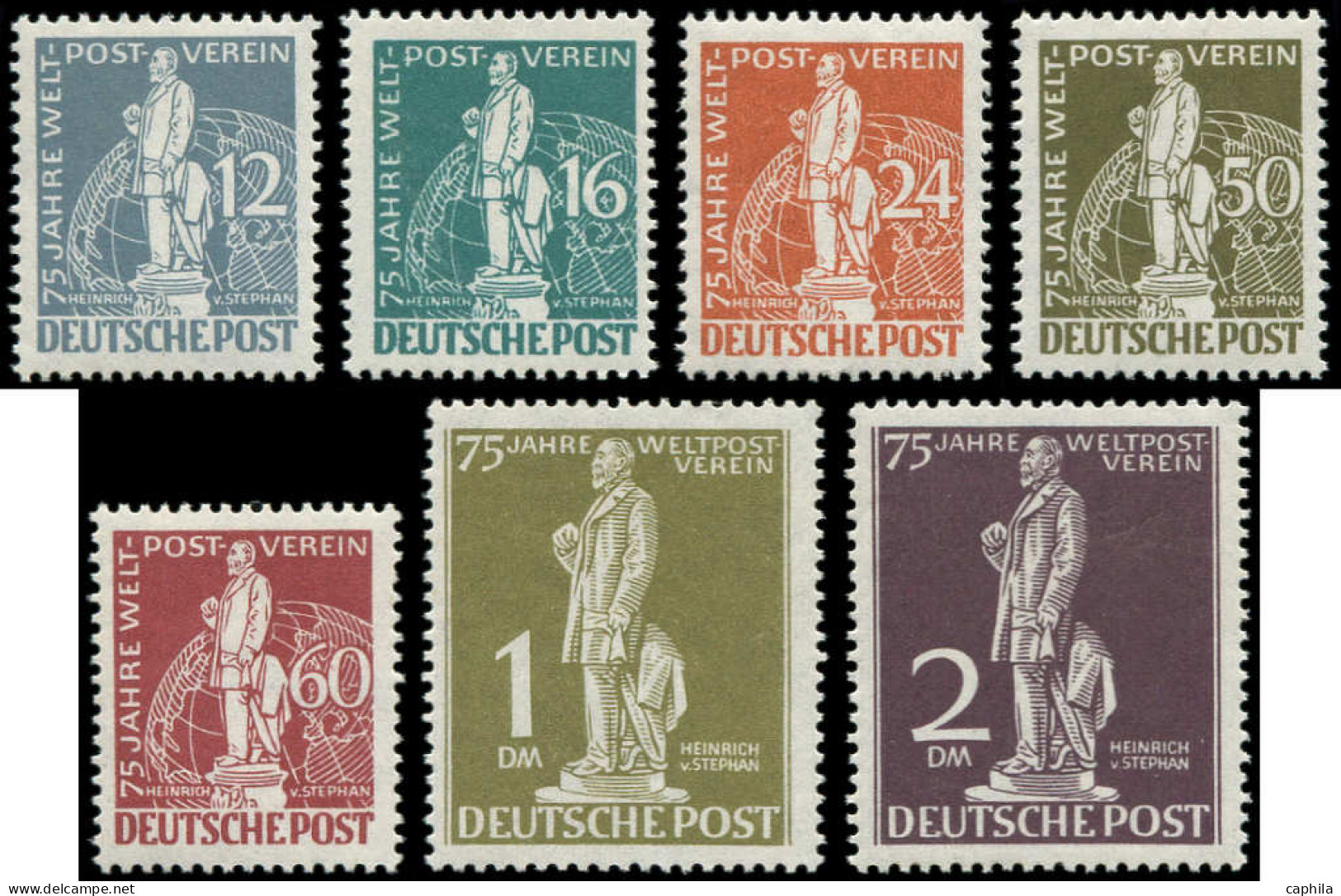 ** ALLEMAGNE BERLIN - Poste - 21/27, Complet: 75ème Anniversaire De L'UPU - Unused Stamps