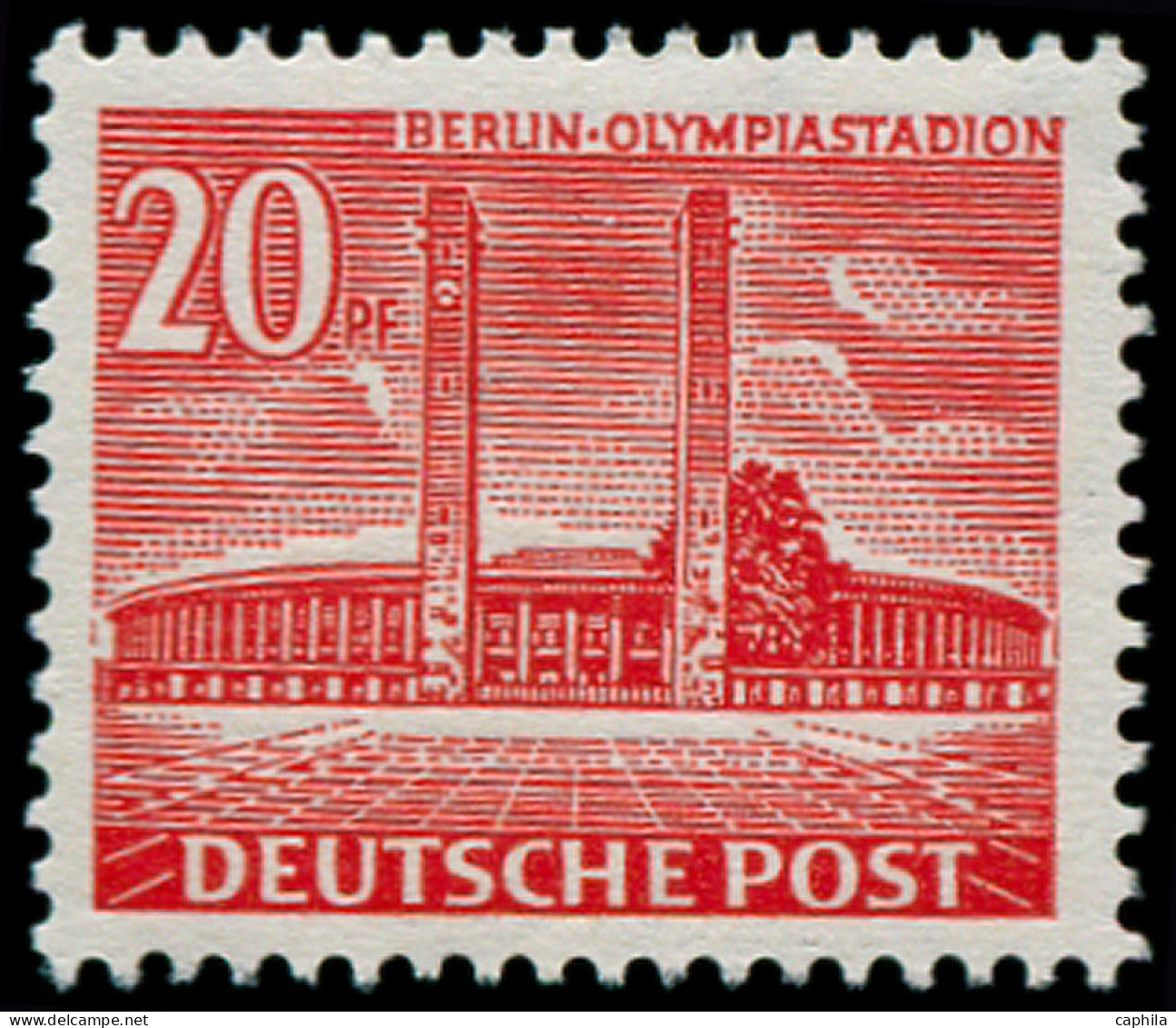 ** ALLEMAGNE BERLIN - Poste - 100, 20pf. Stade Olympique - Autres & Non Classés