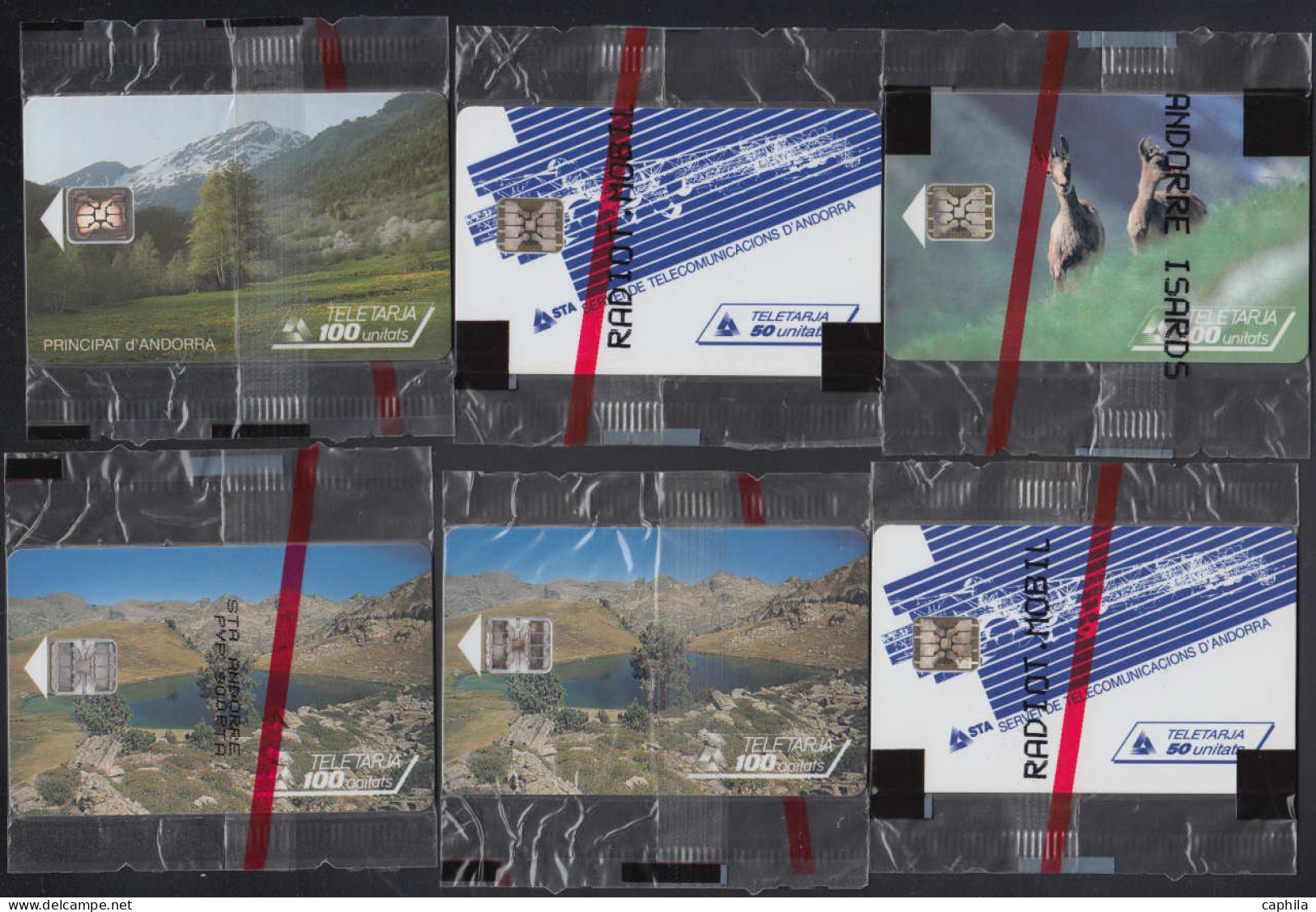 N ANDORRE ESPAGNOL - Télécartes - Collection De 27 Cartes Téléphones Neuves 1991/1994, Sous Blister - Sonstige & Ohne Zuordnung