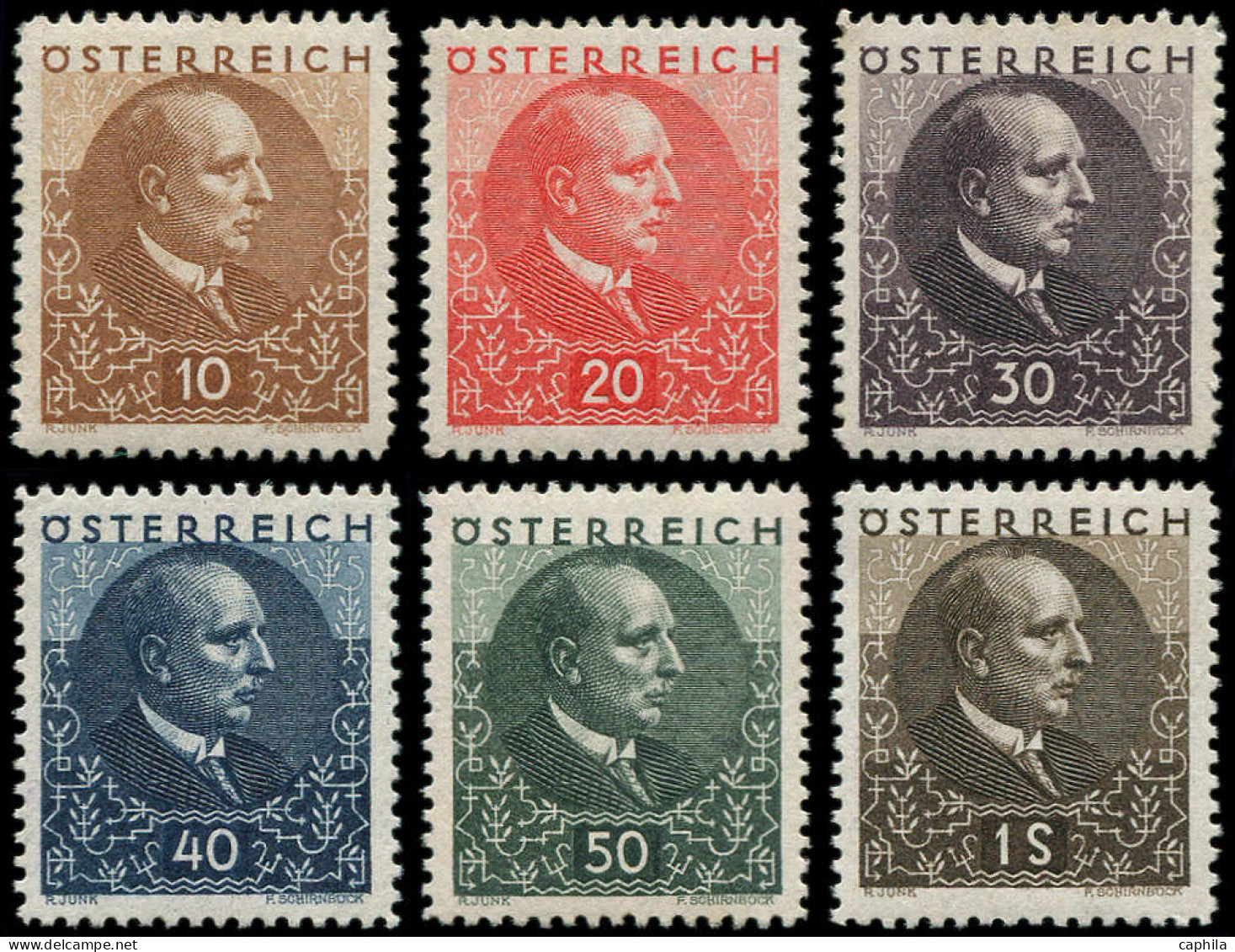 ** AUTRICHE - Poste - 393/98, Complet: Œuvres Antituberculeuses - Unused Stamps