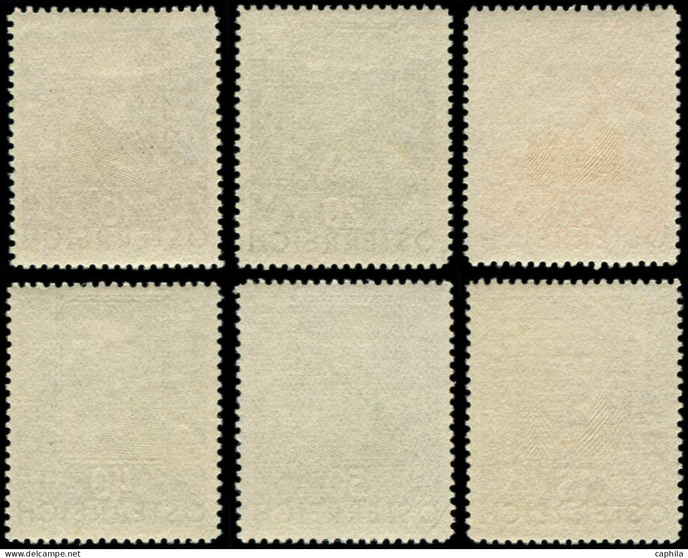 ** AUTRICHE - Poste - 399/404, Complet: Jeunes Chômeurs - Unused Stamps