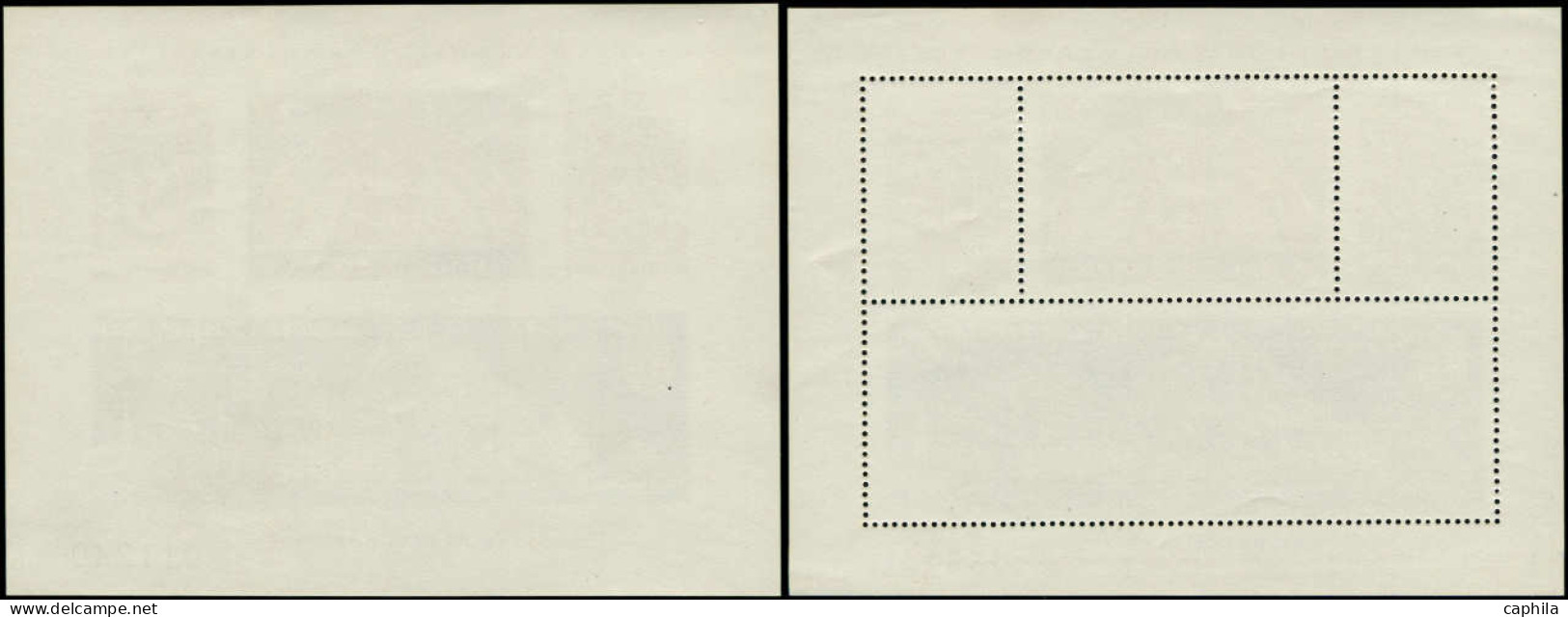 ** HONGRIE - Blocs Feuillets - 121/21a, Dentelé + Non Dentelé: Journée Du Timbre - Blokken & Velletjes