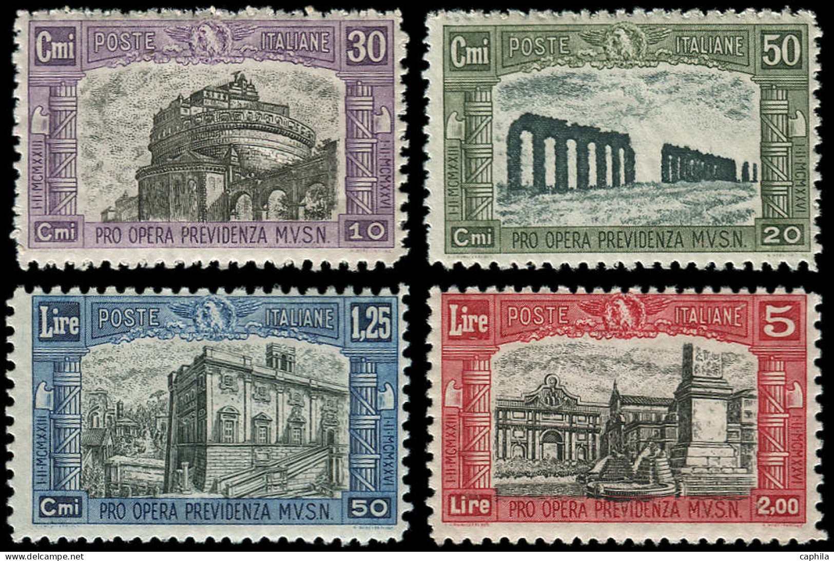 ** ITALIE - Poste - 209/12, Complet (Sas. 220/23) - Mint/hinged